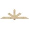 Ekena Millwork Kennewick Rough Sawn Timber Gable Bracket, Douglas Fir, 84"W x 28"H x 2"D x 6"F, 8/12 Pitch GBW084X28X0206KEN00RDF - alternate 1